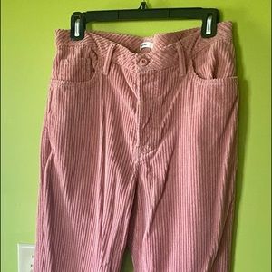 GRLFRND Blush Corduroy Trousers